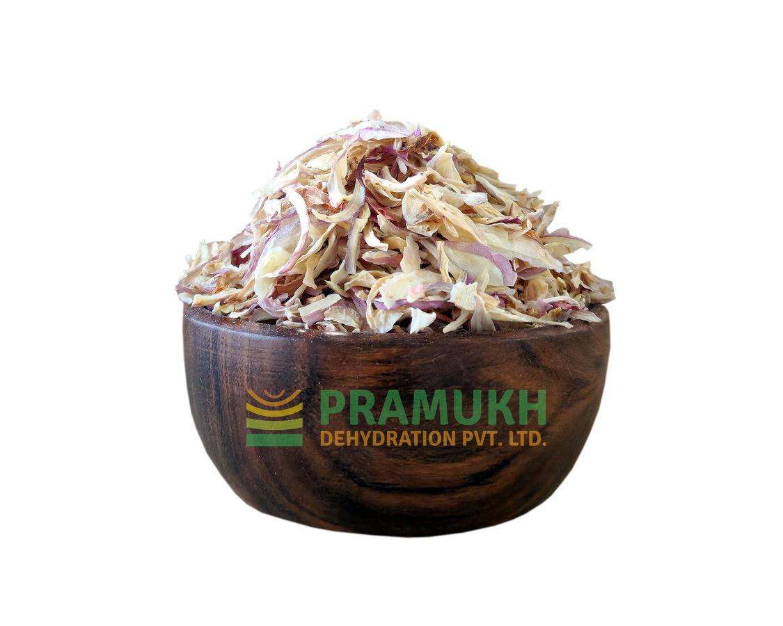 Dehydrated Pink Onion Flakes / Kibbled